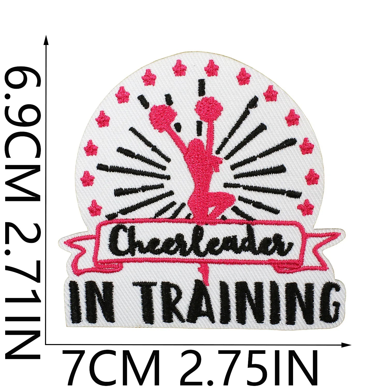 Cheer Embroidered Patch