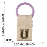 Custom Name Letter Keychain