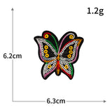 Sequin Butterfly Embroidered Patch