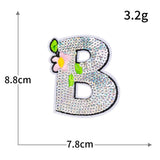 WOW YES NO Sequin Patch