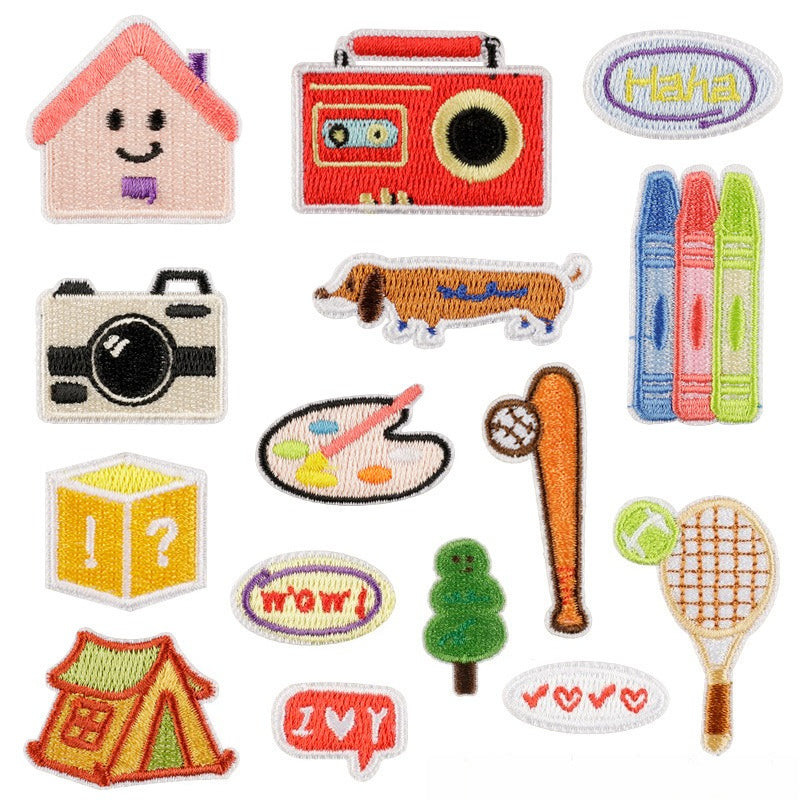 Sports Stationery Embroidered Patch