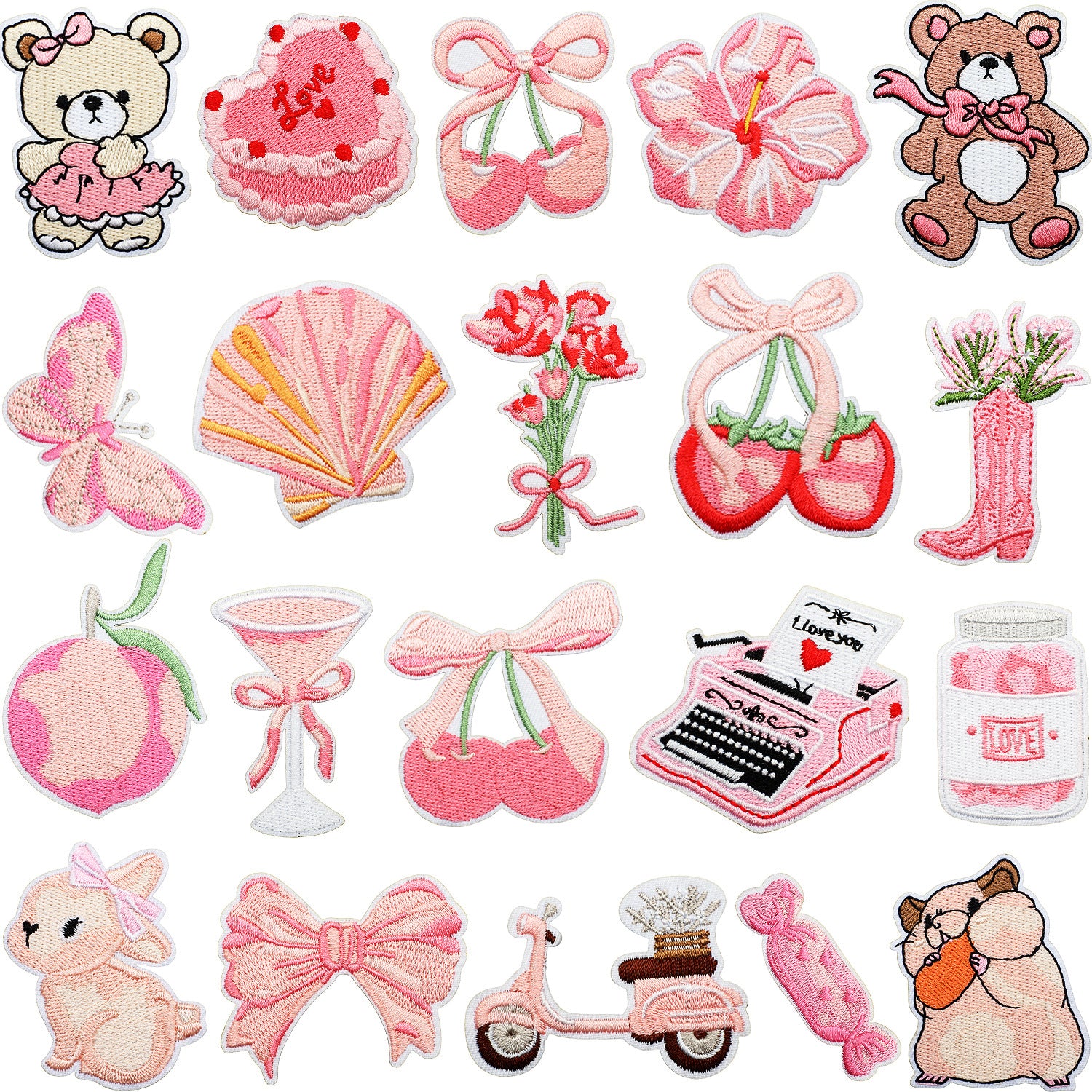Pink Bear Candy Patch