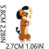 Dachshund Embroidered Patch