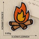 Animal Food Embroidered Patch