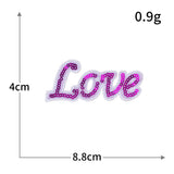 LOVE Heart Sequin Patch