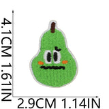 Orange Banana Embroidered Patch