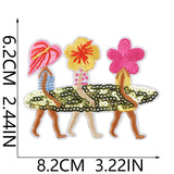 Beach Vacation Coconut Patch