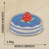 Self-Adhesive Food Embroidered Patch