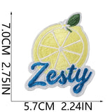 Tropical Fruit Embroidered Patch
