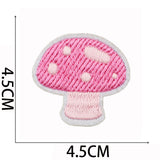 Pink Leopard Embroidered Patch