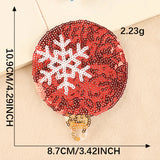 Self-Adhesive Sequin Embroidered Patch