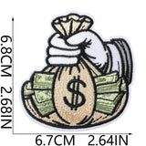 Vintage Dollar Bill Patch
