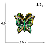 Sequin Butterfly Embroidered Patch