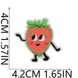Orange Banana Embroidered Patch