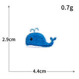 Self-Adhesive Animal Face Embroidered Patch