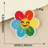 Sunflower Embroidered Patch