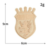 Letter Badge Embroidered Patch