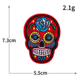 Day of the Dead Skull Patch