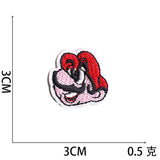 Mario Character Embroidered Patch