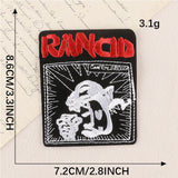 Skull Embroidered Patch