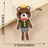 Bee Embroidered Patch