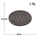 Letter Badge Embroidered Patch