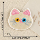 Self-Adhesive Cat Embroidered Patch