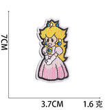 Mario Character Embroidered Patch