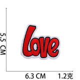 LOVE Letter Embroidered Patch