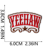 Western Cowboy Embroidered Patch