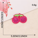 Sequin Fruit Embroidered Patch