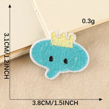 Bee Embroidered Patch