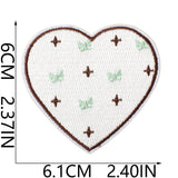 Heart Embroidered Patch