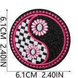 Western 8 Ball Embroidered Patch