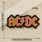 Cartoon English Embroidered Patch