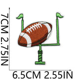 Football Embroidered Patch