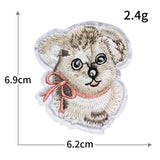 Dog Cat Squirrel Embroidered Patch