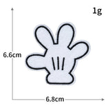 Hand Gesture Embroidered Patch