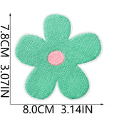 Floral Embroidered Patch