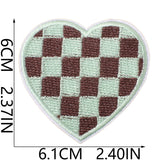 Heart Embroidered Patch