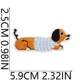 Dachshund Embroidered Patch