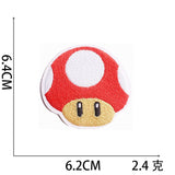Mario Character Embroidered Patch