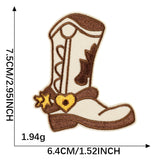 Round Badge Embroidered Patch