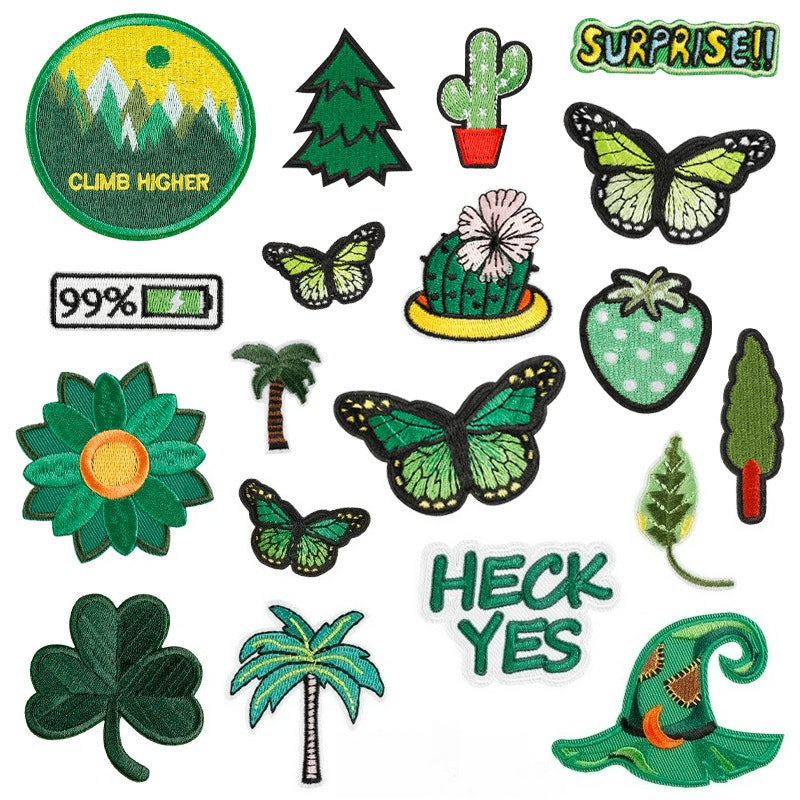 Green Series Embroidered Patch