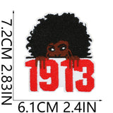 Black Character Elephant Patch