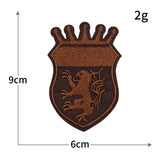 Letter Badge Embroidered Patch