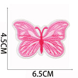 Pink Leopard Embroidered Patch