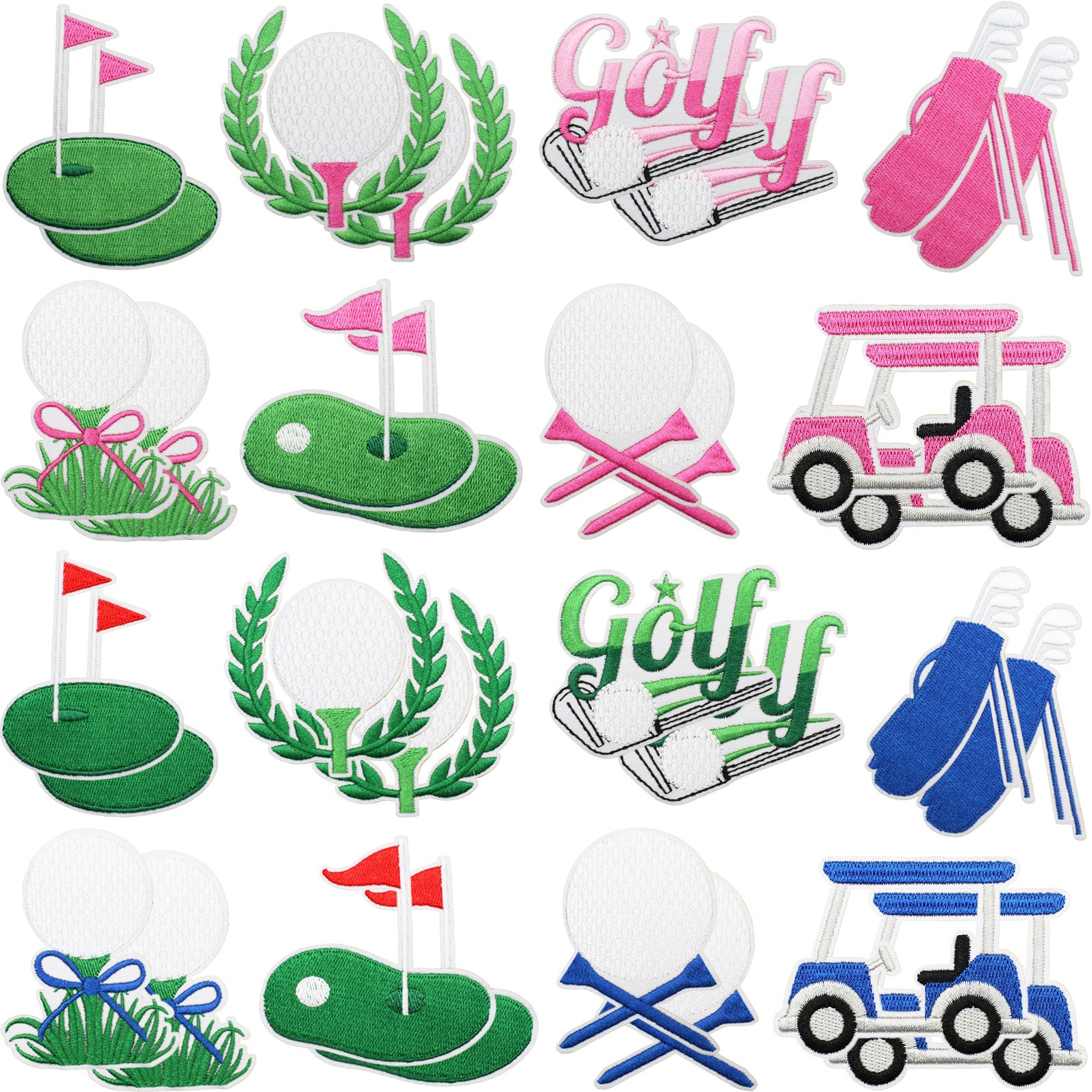 Golf Embroidered Patch