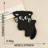 Self-Adhesive Cat Embroidered Patch