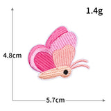 Pink Cartoon Embroidered Patch